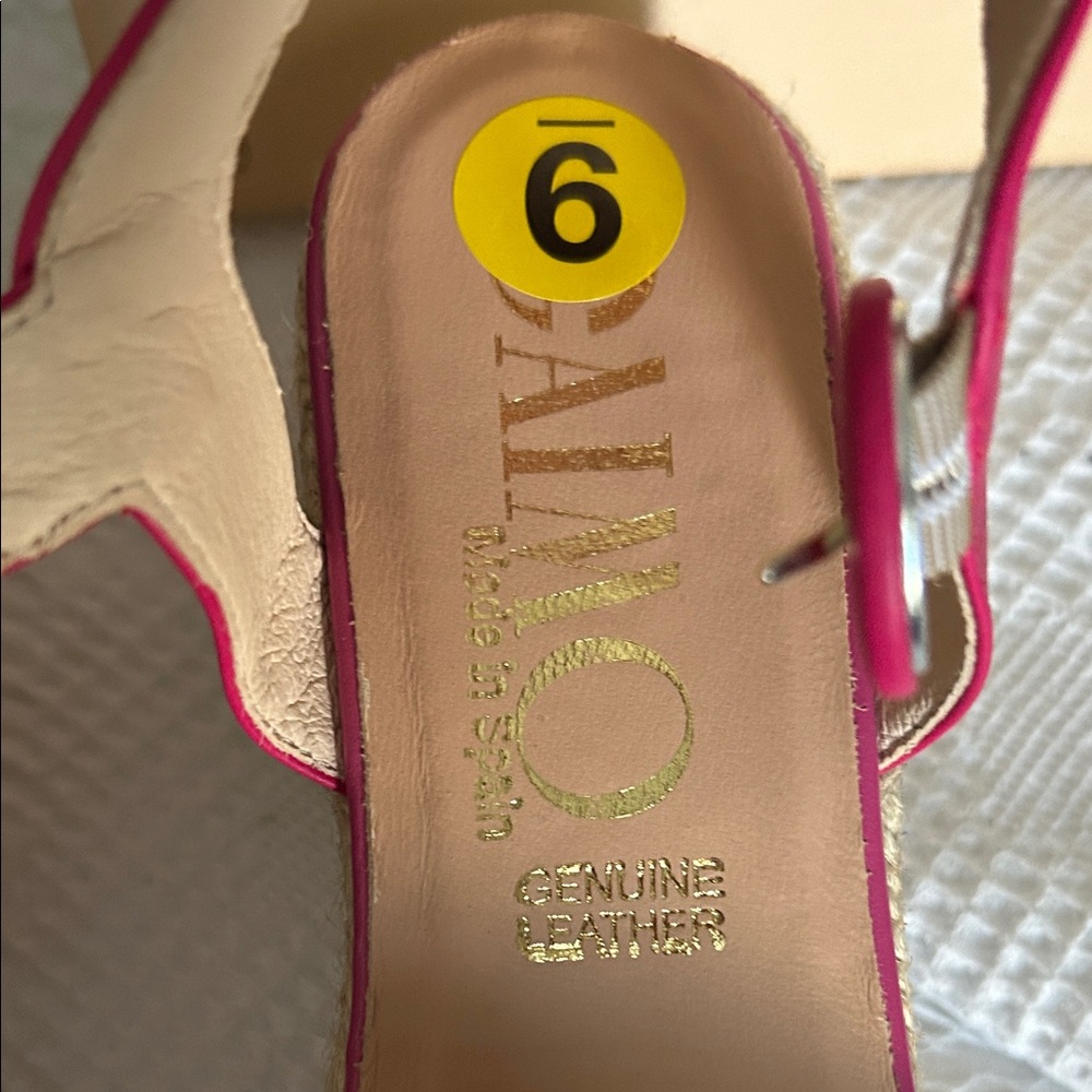 Game Pink Women's Platform Sandals NIB - Picture 5 of 5